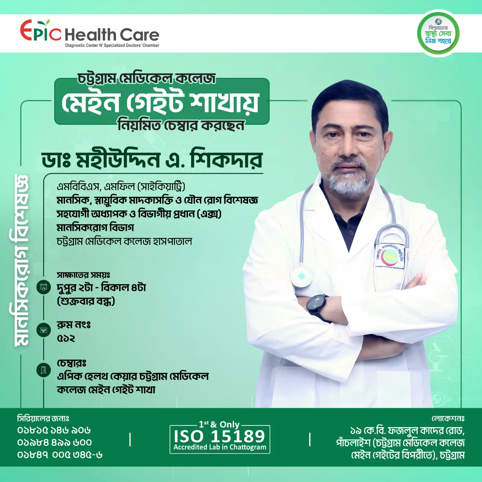 Dr. Mohiuddin A. Sikder
